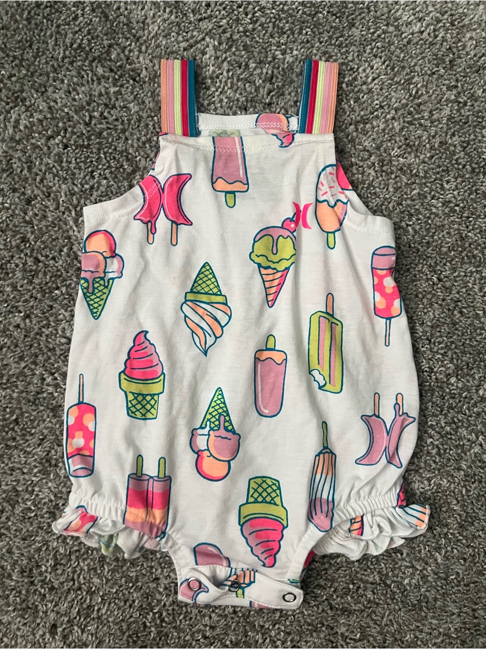 Hurley Baby Romper